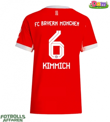 Bayern Munich Joshua Kimmich #6 Hemmatröja Kvinnor 2025-26 Kortärmad